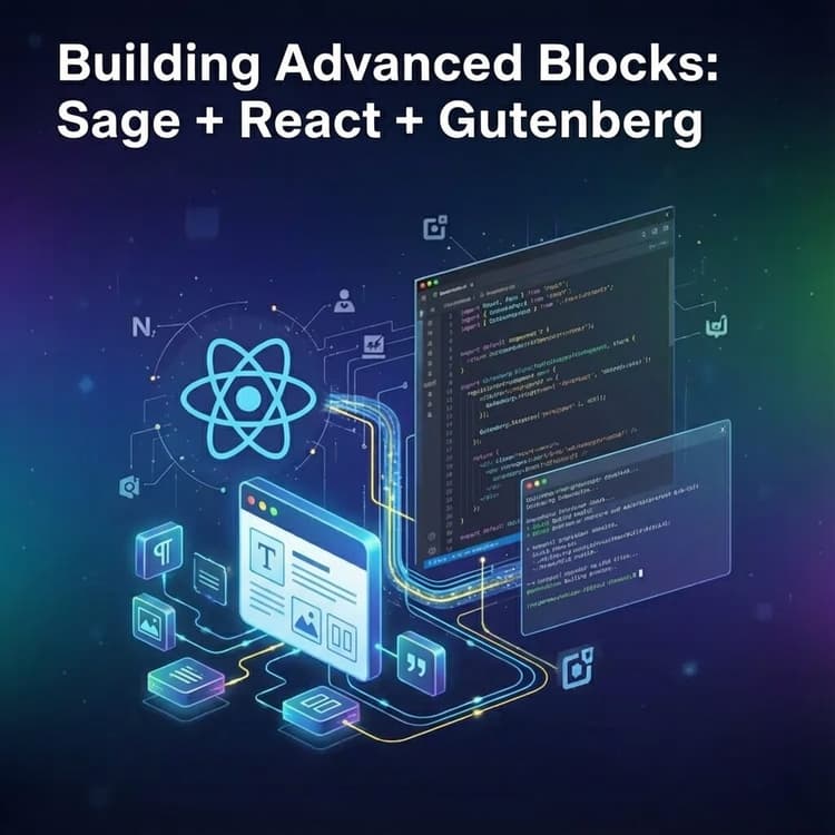 Building Advanced Blocks: Sage + React + Gutenberg